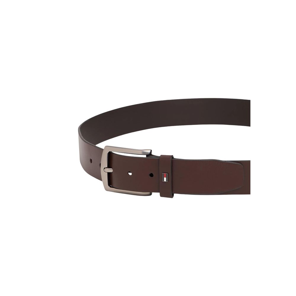 Tommy Hilfiger Brown Leather Regular Belt