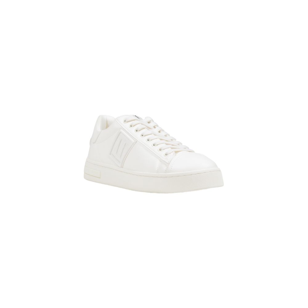 Indulge in the exquisite Armani Exchange White Polyester Low Top Sneakers, where luxurious craftsmanship meets effortless elegance for a sophisticated lifestyle.