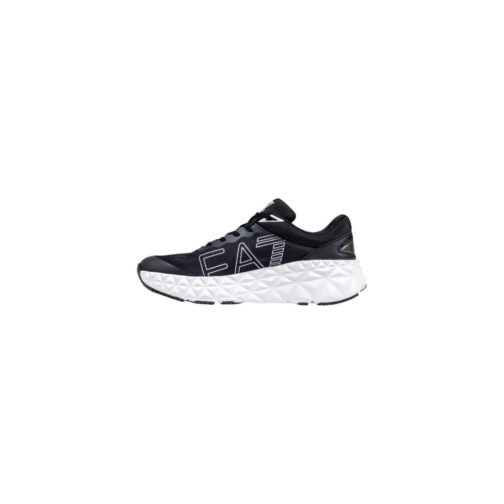 EA7 Emporio Armani Black And White Athletic Sneakers - Luxury Redefined