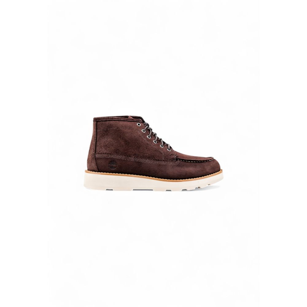 Elevate your style with Timberland Brown Leather Lace-Up Boots, crafted from high-quality leather for enduring elegance and comfort, perfect for the discerning individual.