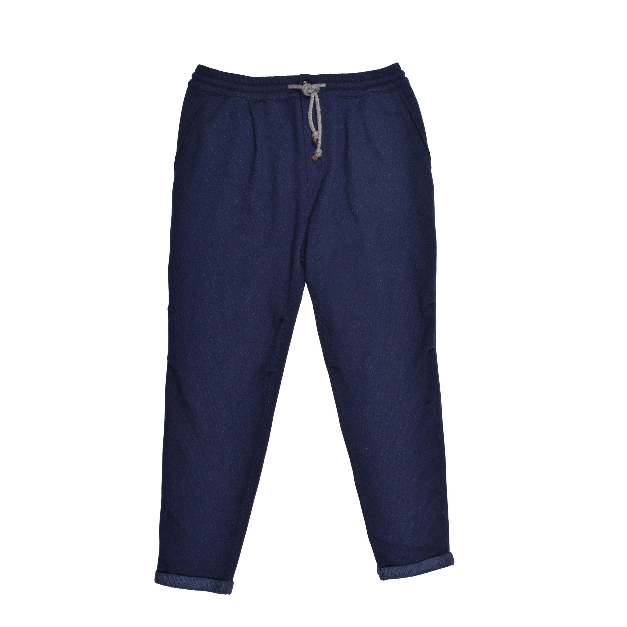 Brunello Cucinelli Blue Cashmere Joggers (Workout Pants)