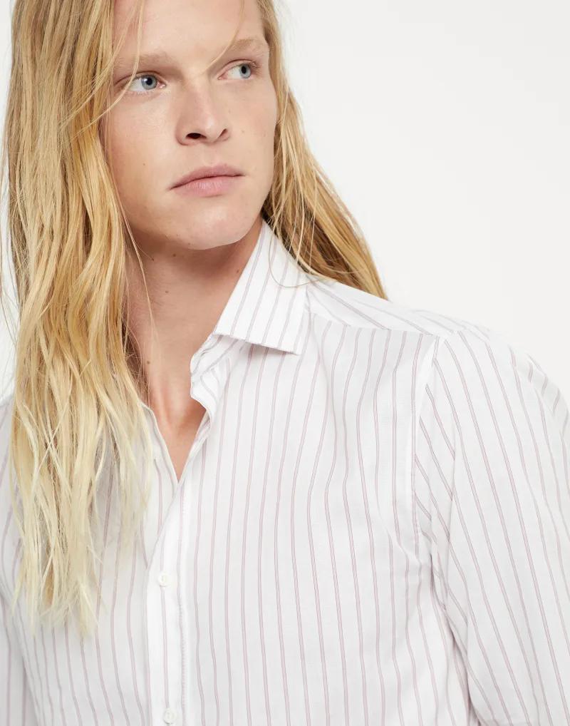 Brunello Cucinelli Multicolor Cotton Shirt