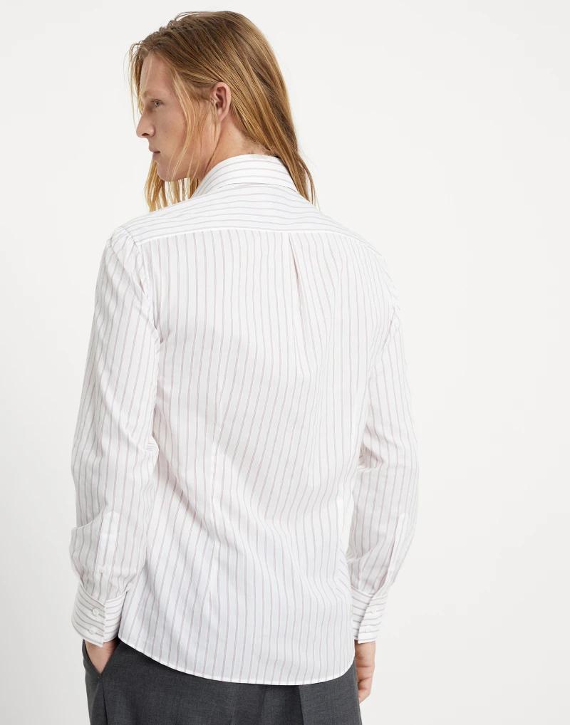Brunello Cucinelli Multicolor Cotton Shirt