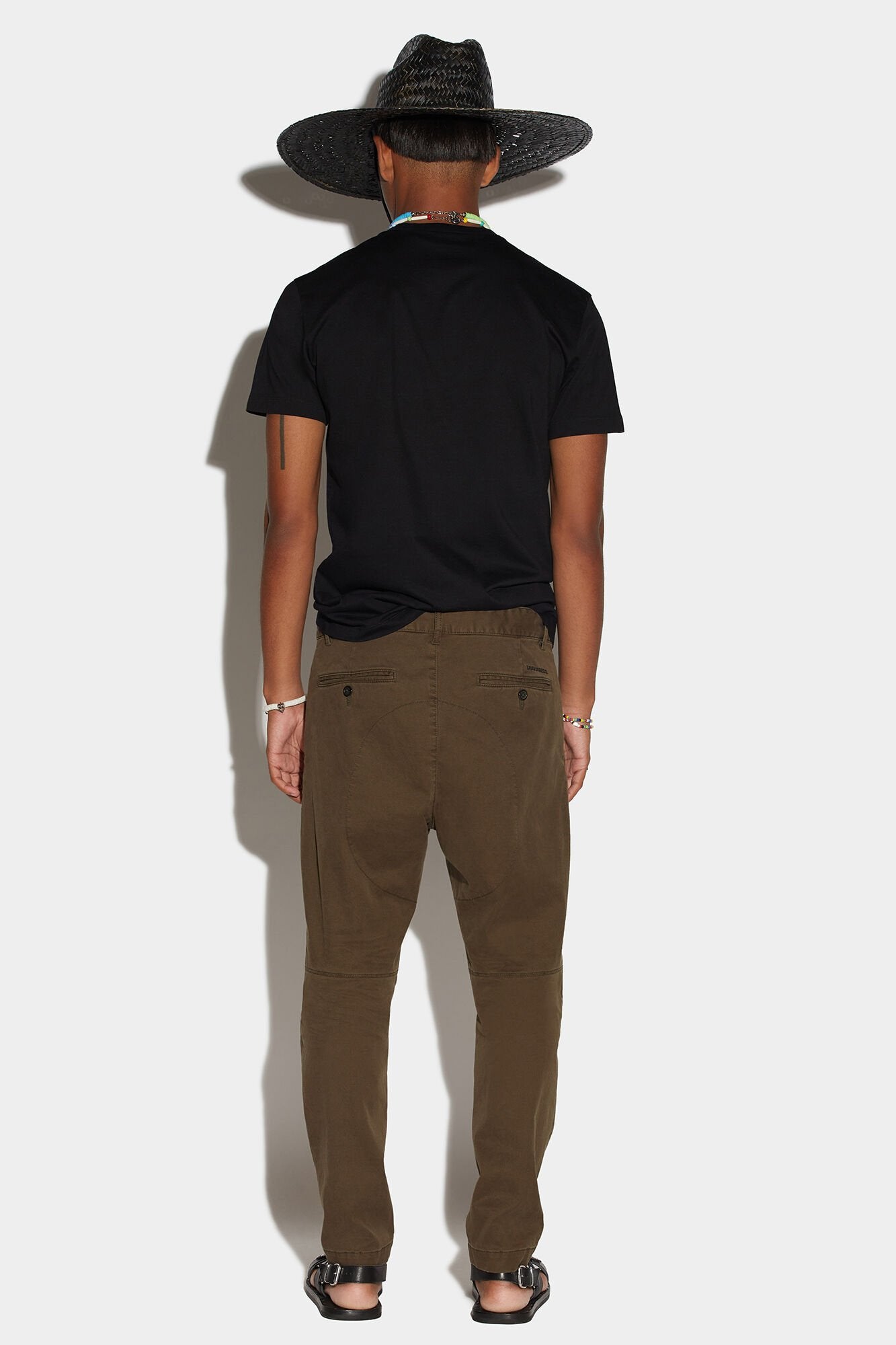 Dsquared² Green Fibres Casual Pants