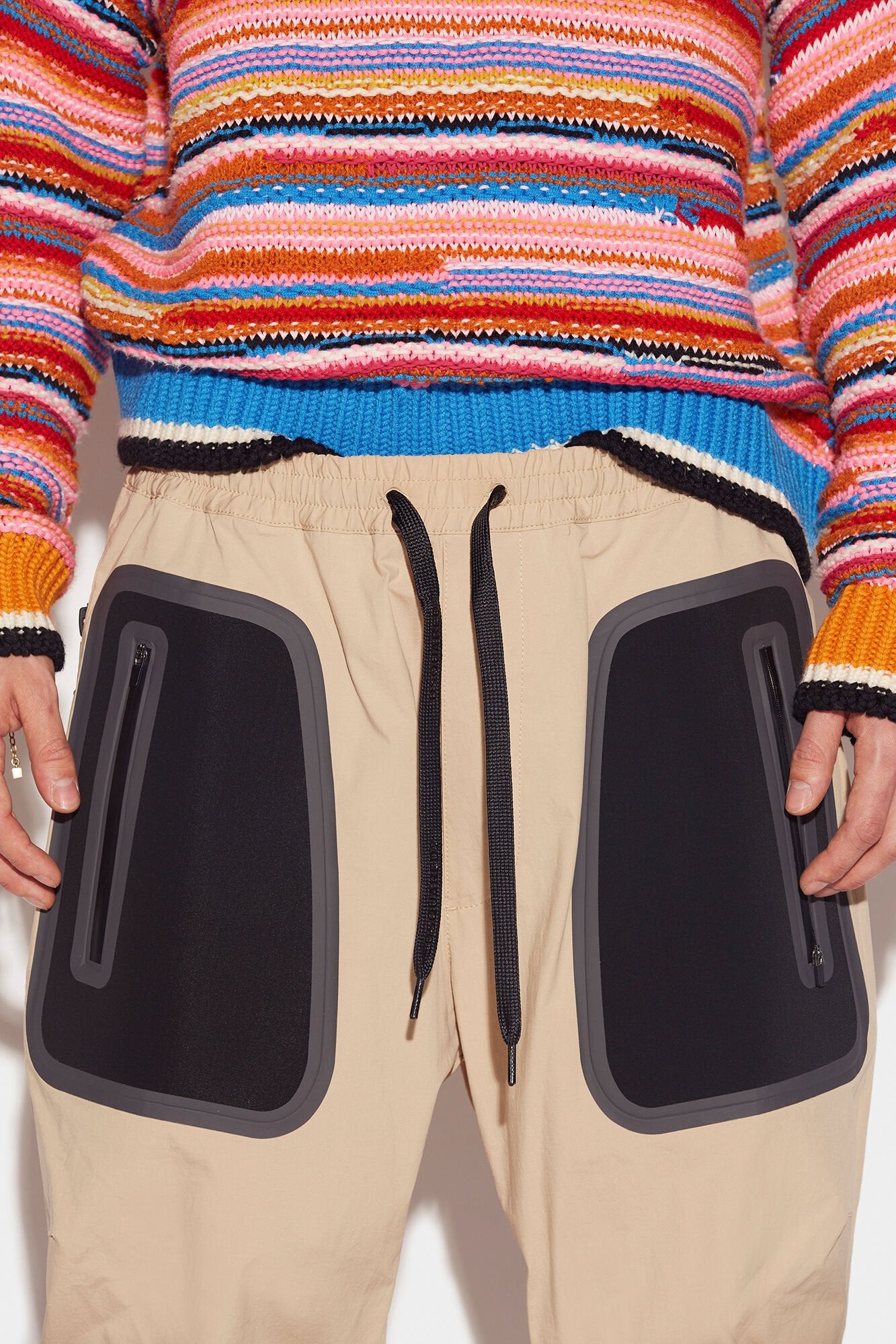 Dsquared² Beige Fibres Sweatshirt