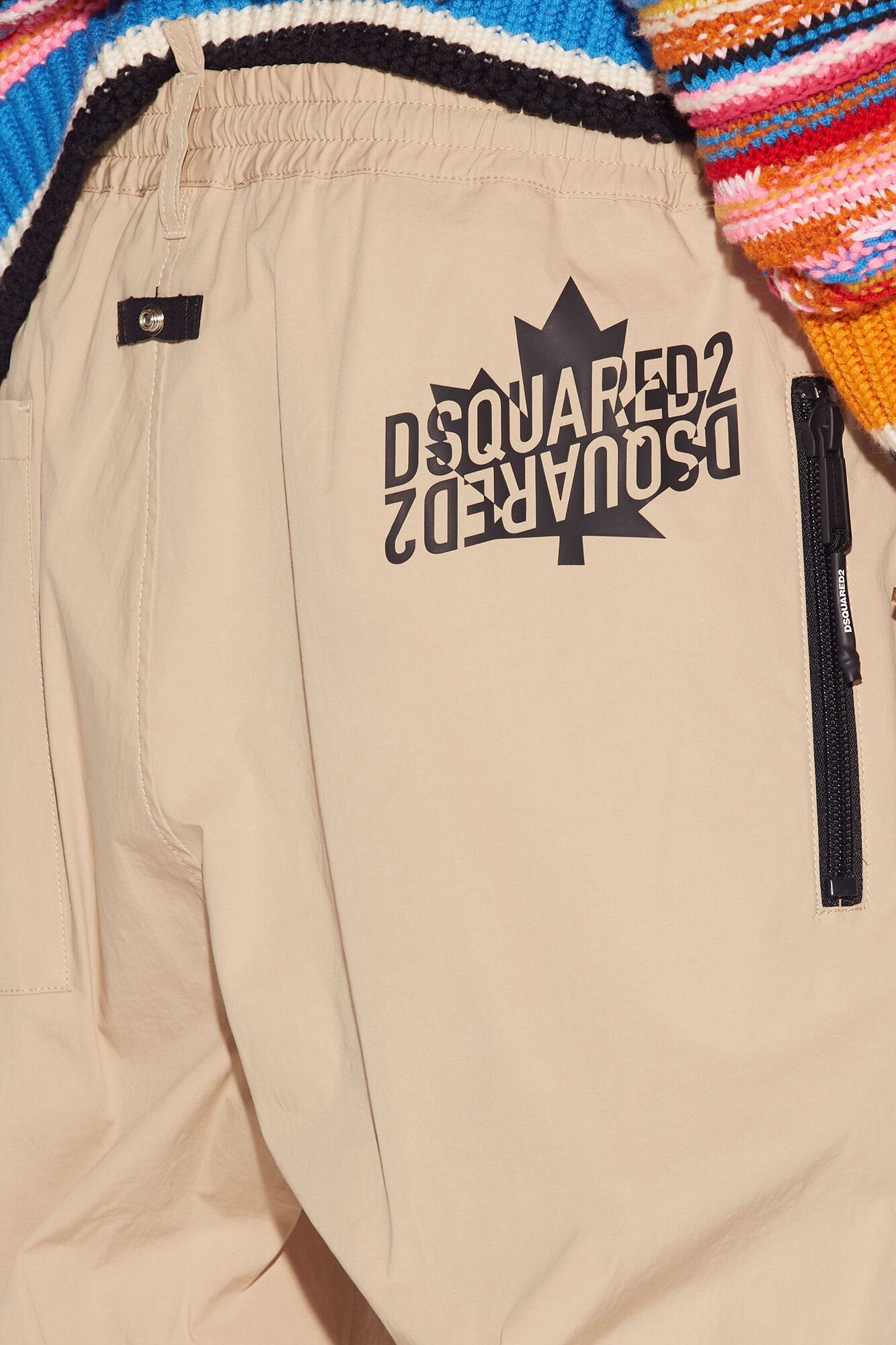 Dsquared² Beige Fibres Sweatshirt