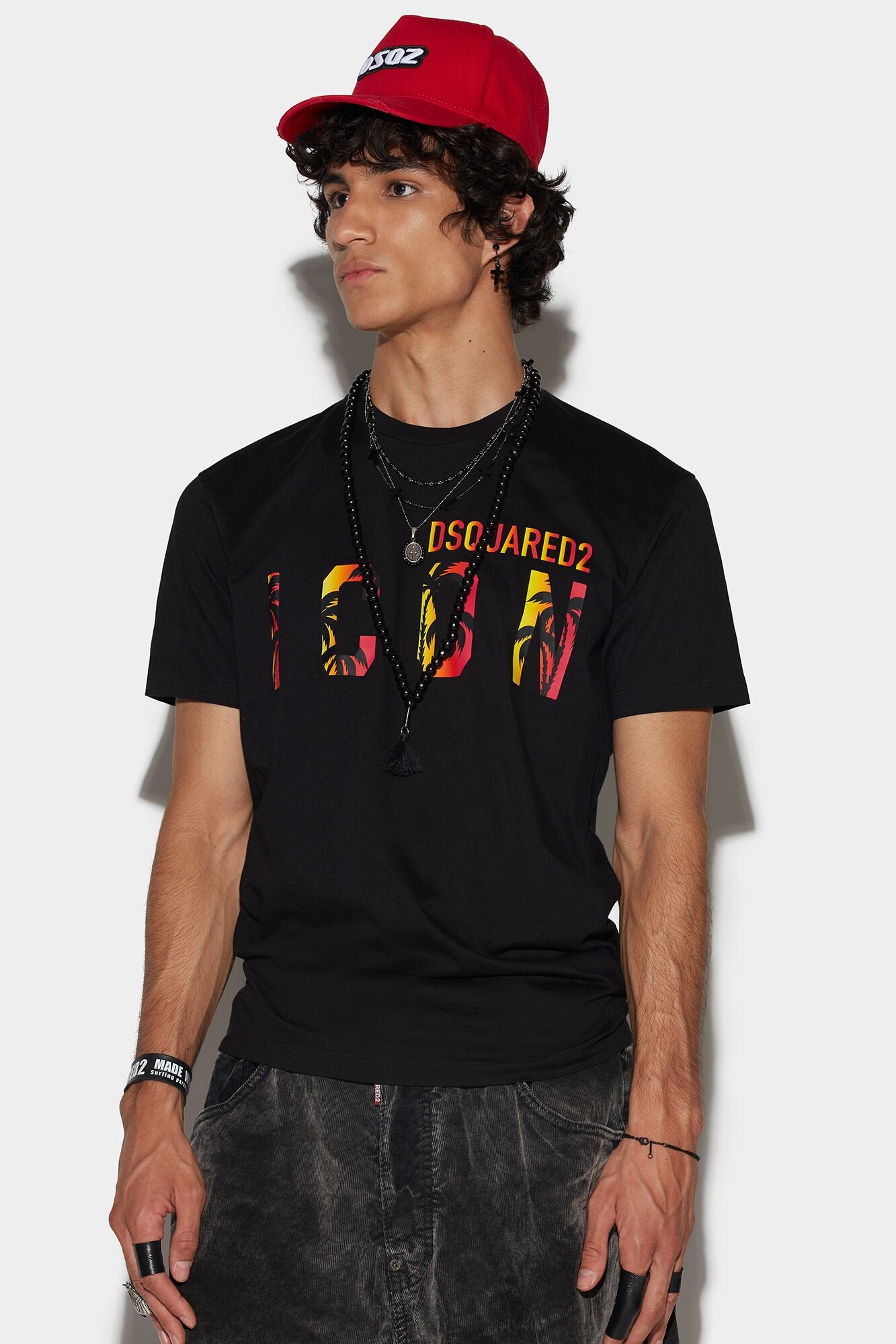 Dsquared² Black Fibres T-Shirt
