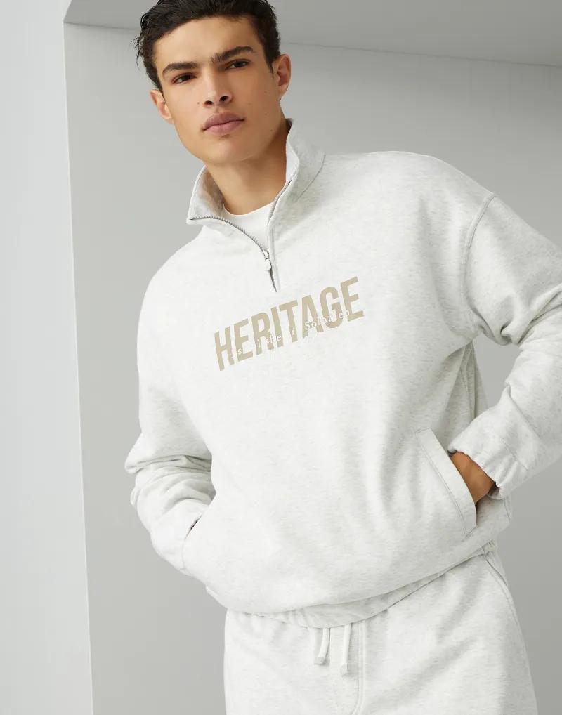 Brunello Cucinelli Silver Cotton Sweatshirt