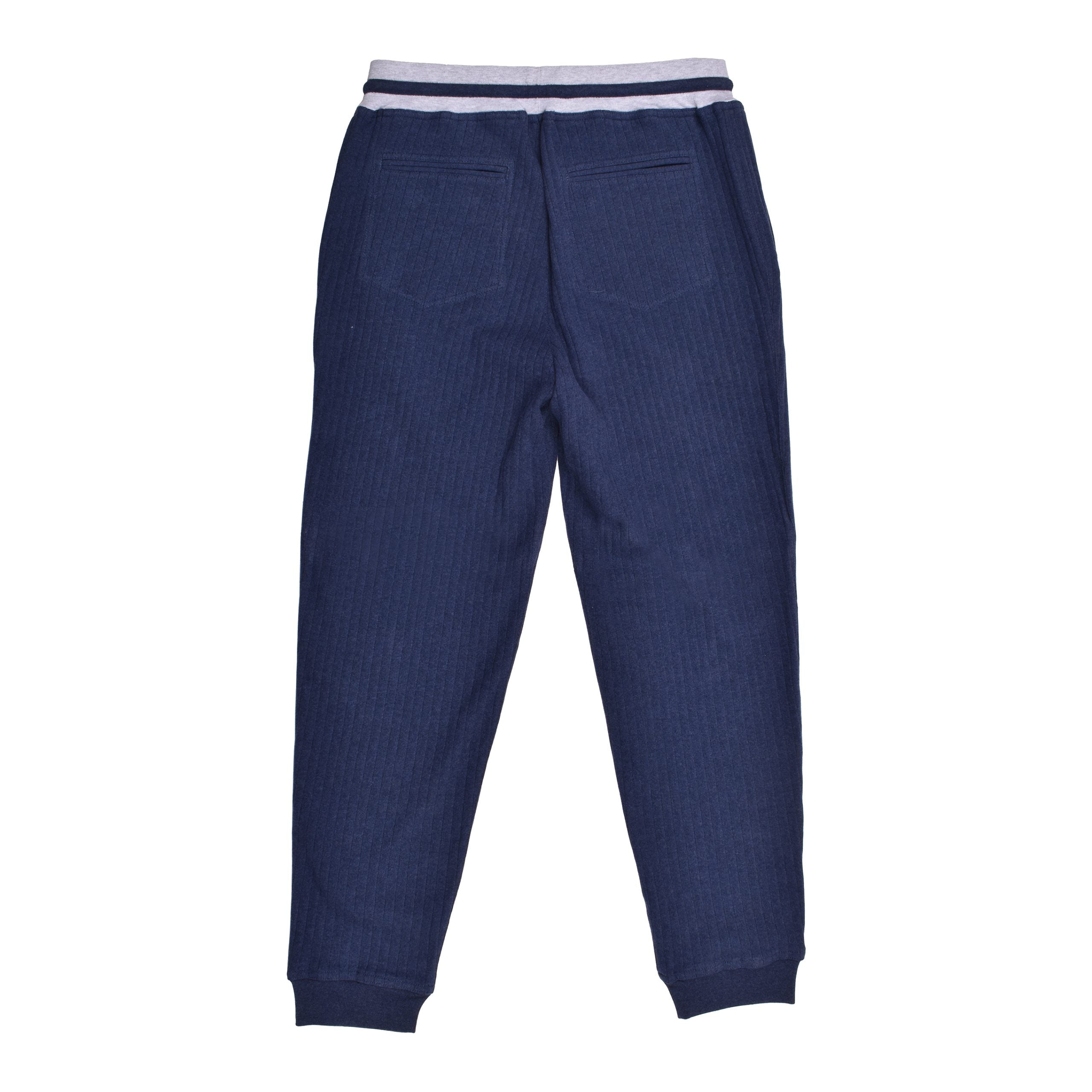 Brunello Cucinelli Blue Cotton Joggers (Workout Pants)