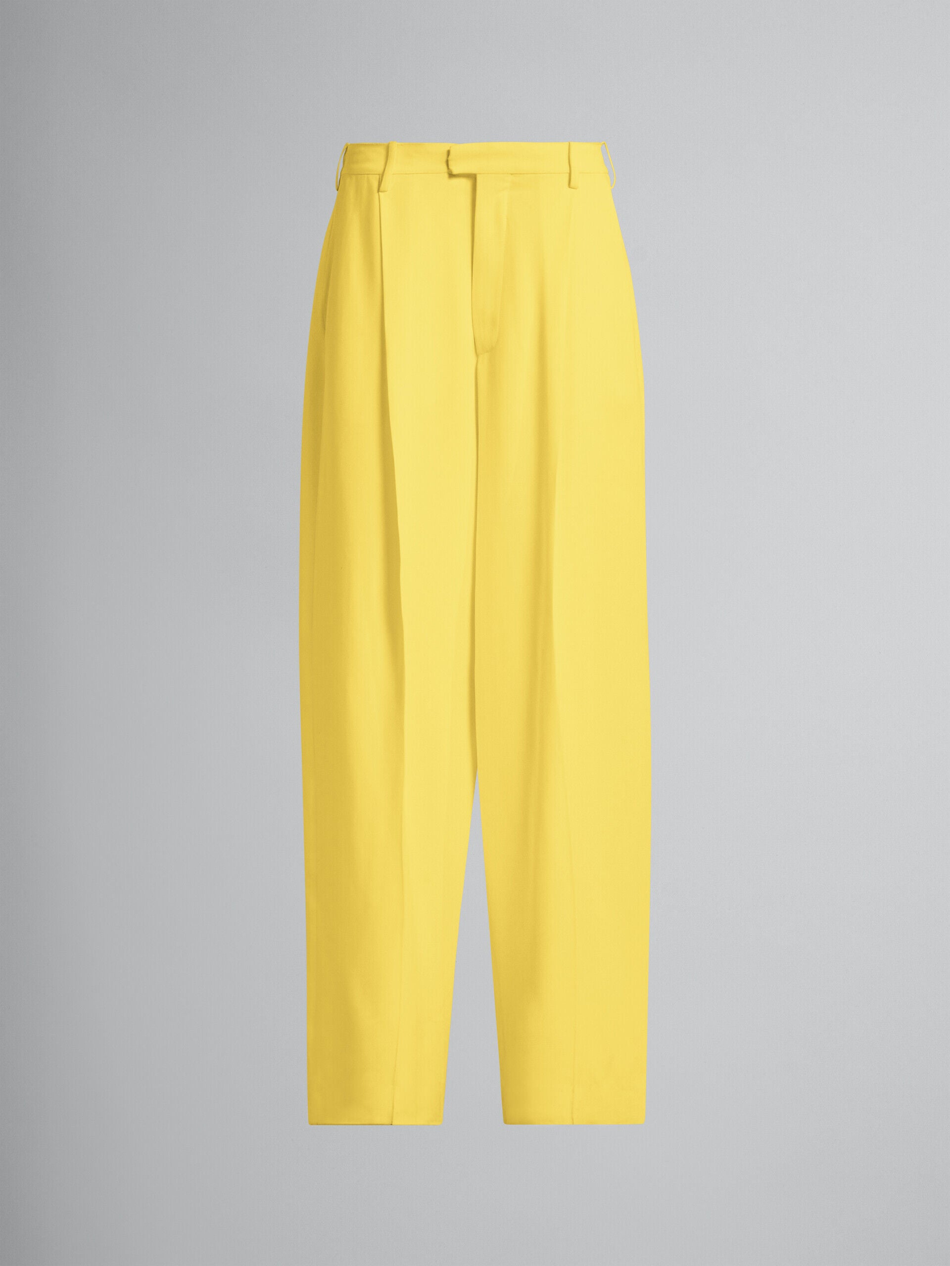 Marni Yellow Fibres Casual Pants