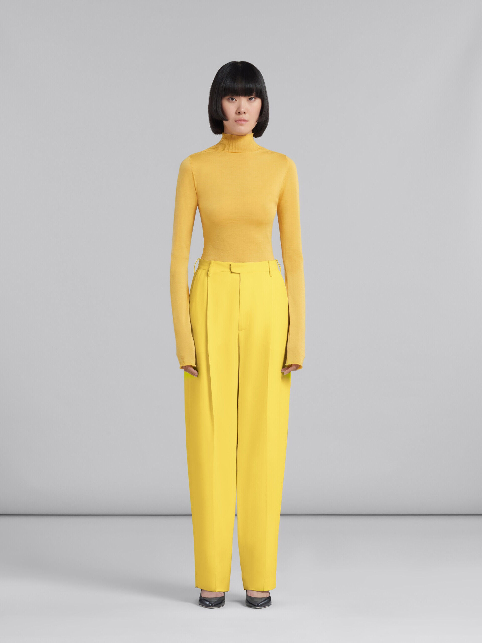 Marni Yellow Fibres Casual Pants