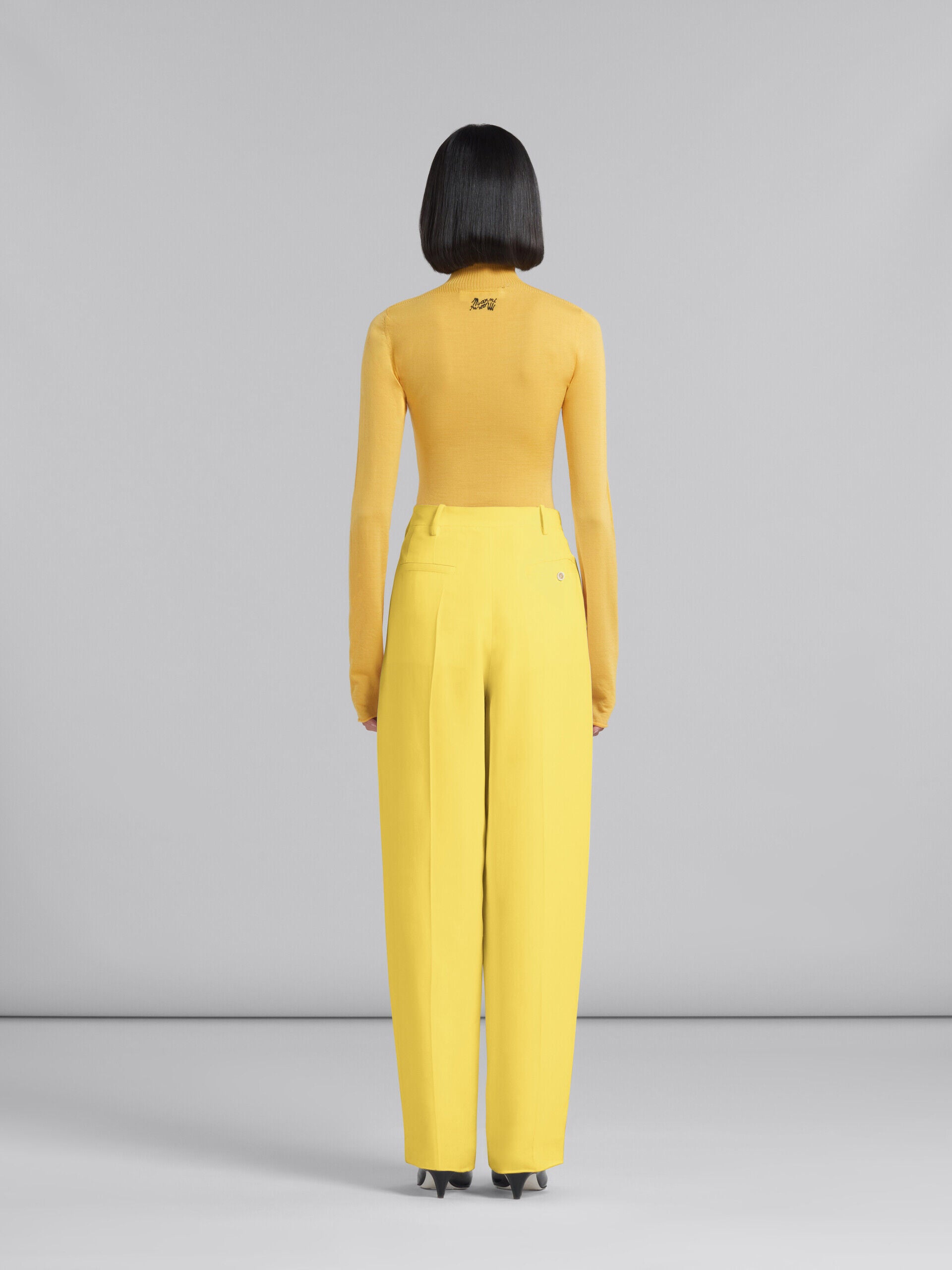 Marni Yellow Fibres Casual Pants