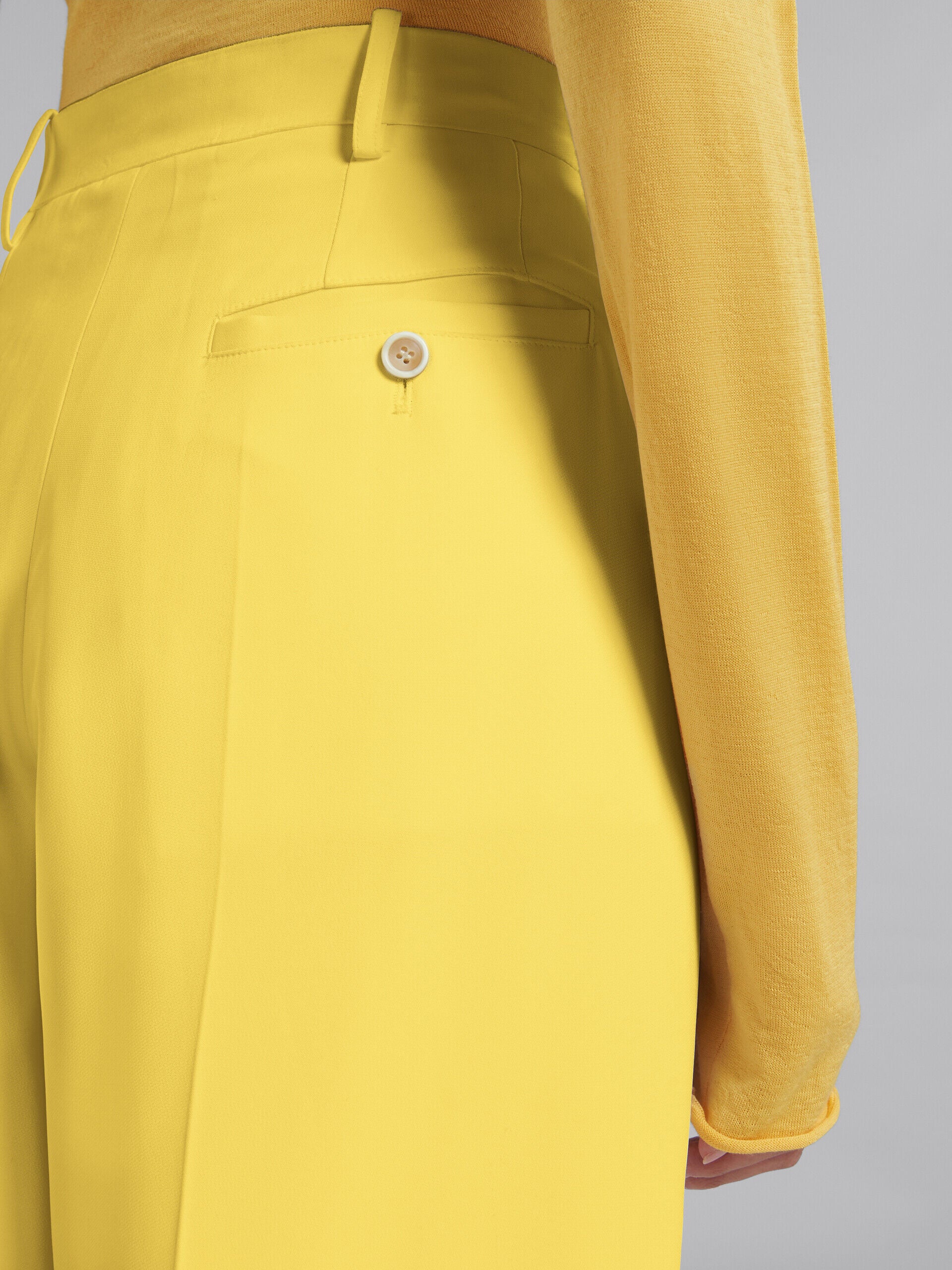 Marni Yellow Fibres Casual Pants