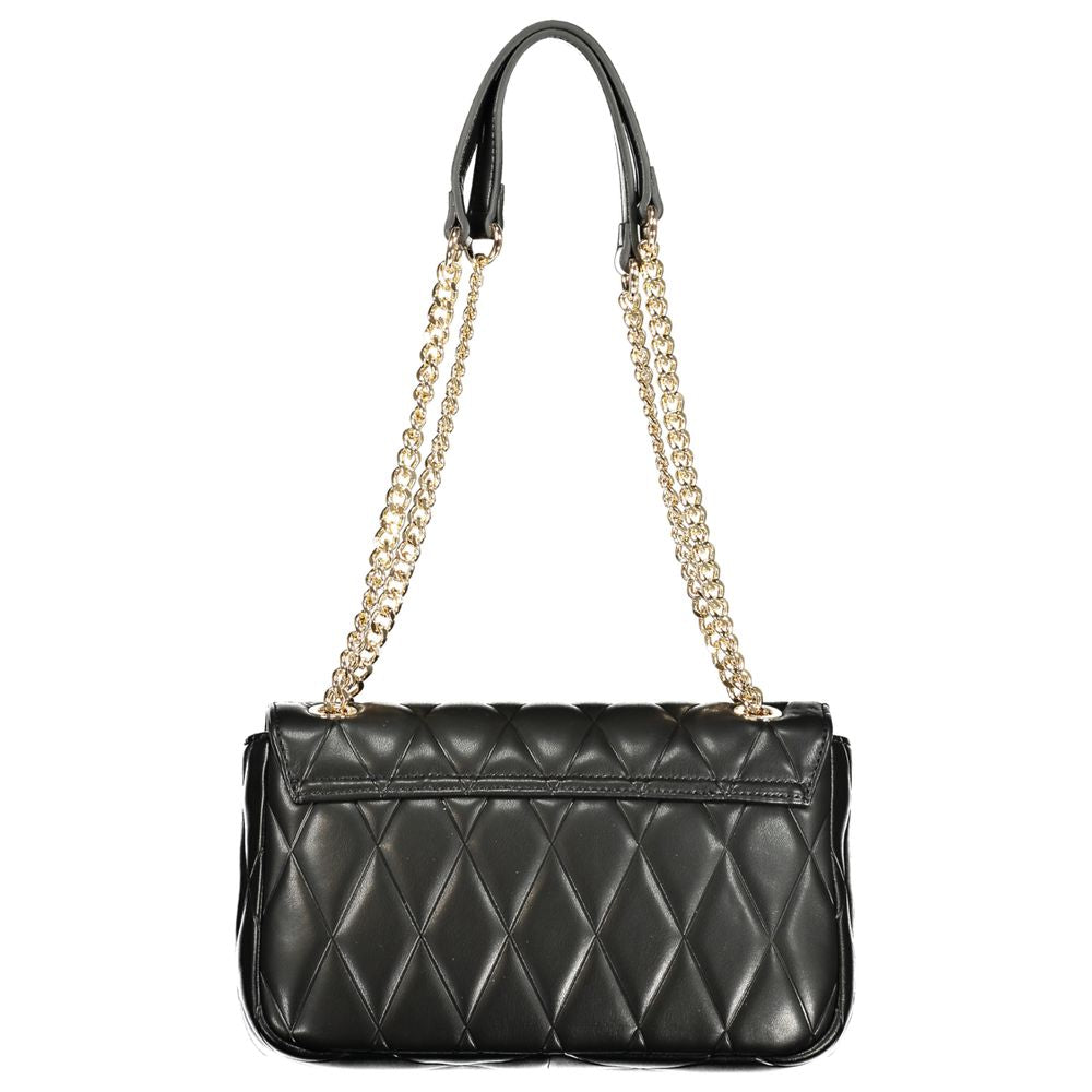 Twinset Black Polyurethane Handbag - Elevate Your Elegance