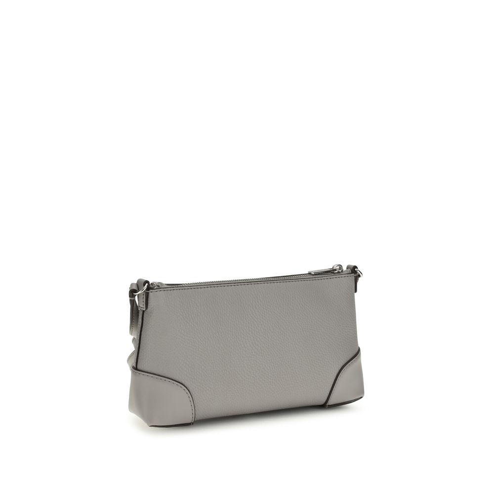 Discover the Michael Kors Gray Calf Leather Bos Taurus Wallet, a blend of exquisite craftsmanship and timeless elegance, perfect for the discerning individual.