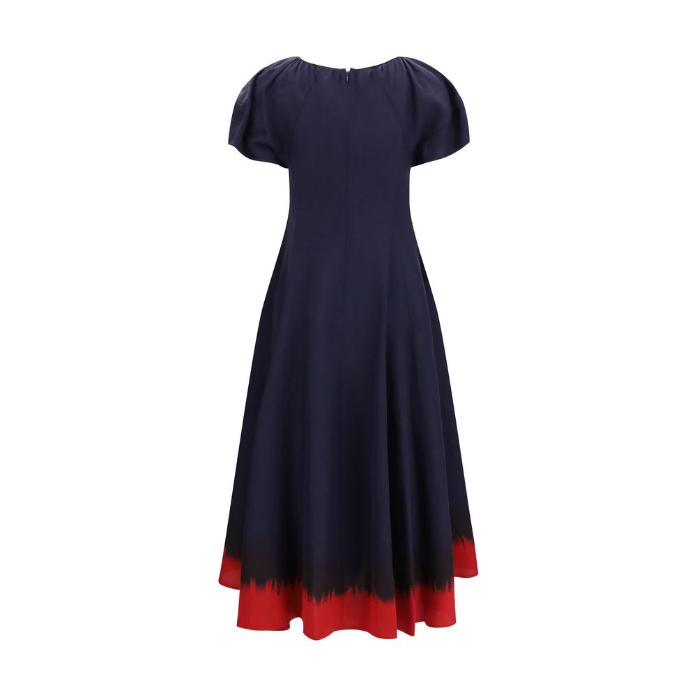 Discover the Tory Burch Blue Viscose Casual Dress, a masterpiece of refined elegance and luxurious comfort, perfect for the modern connoisseur of style.