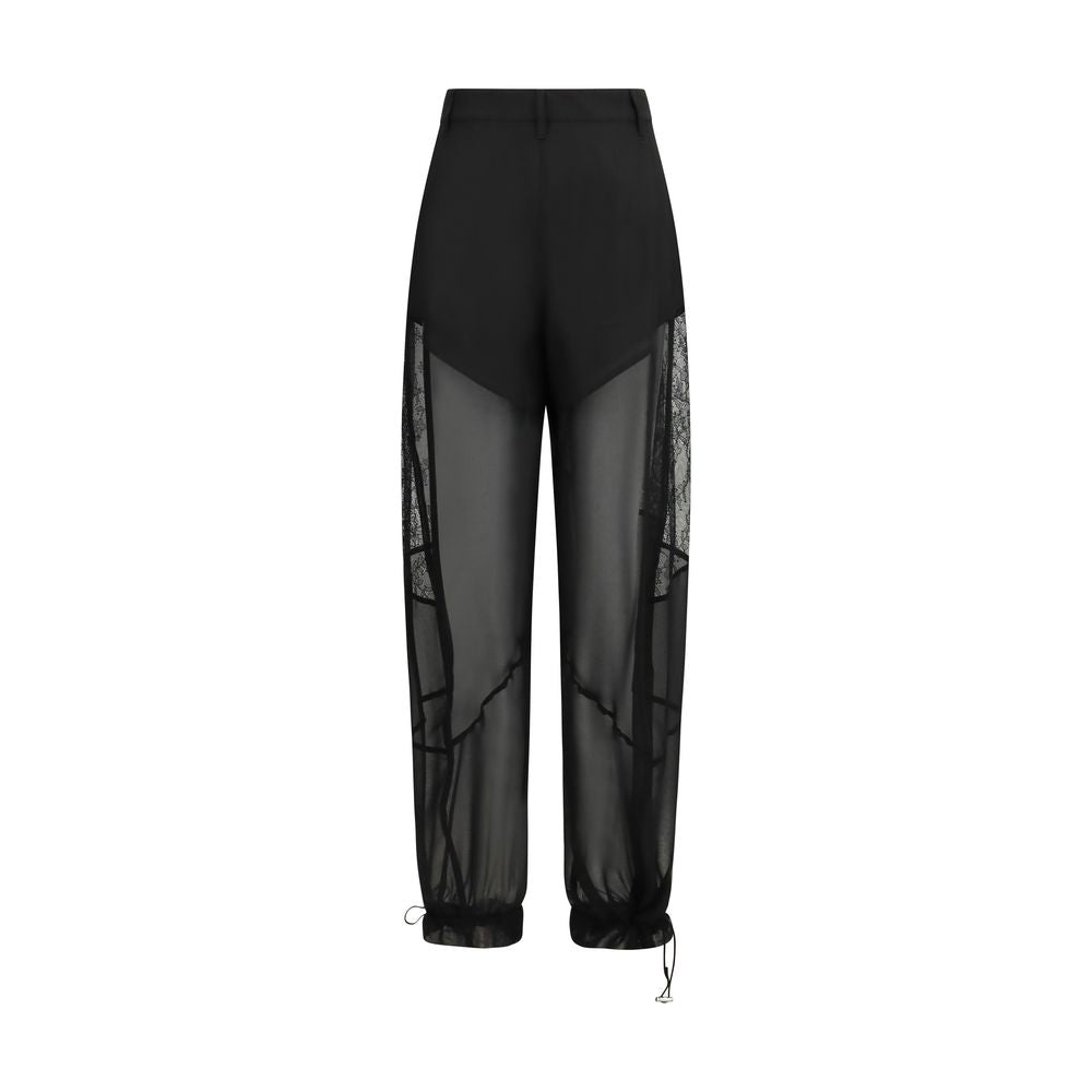 Elevate your style with PINKO's Black Polyester Casual Pants, a blend of tailored elegance and contemporary sophistication, perfect for any occasion.