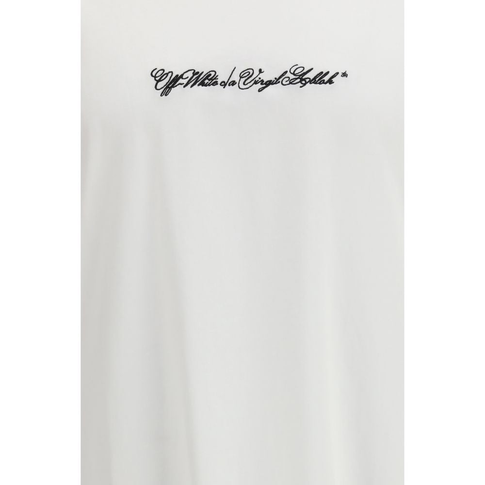 Discover the Off-White White Cotton T-Shirt, a luxurious blend of avant-garde design and classic elegance, perfect for those who appreciate refined urban sophistication.