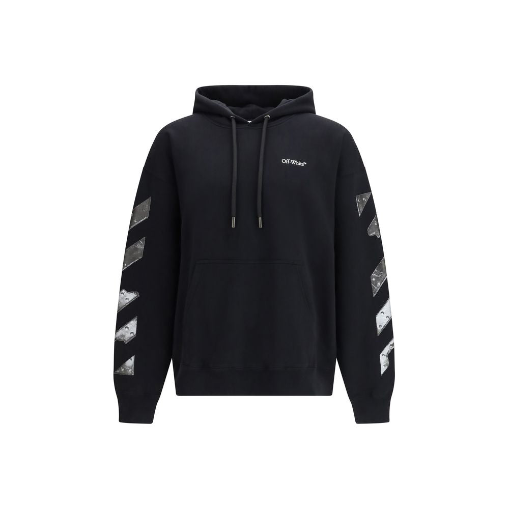 Elevate your wardrobe with the Off-White Black Cotton Sweatshirt from the SS26 collection, a luxurious blend of contemporary design and exceptional craftsmanship.