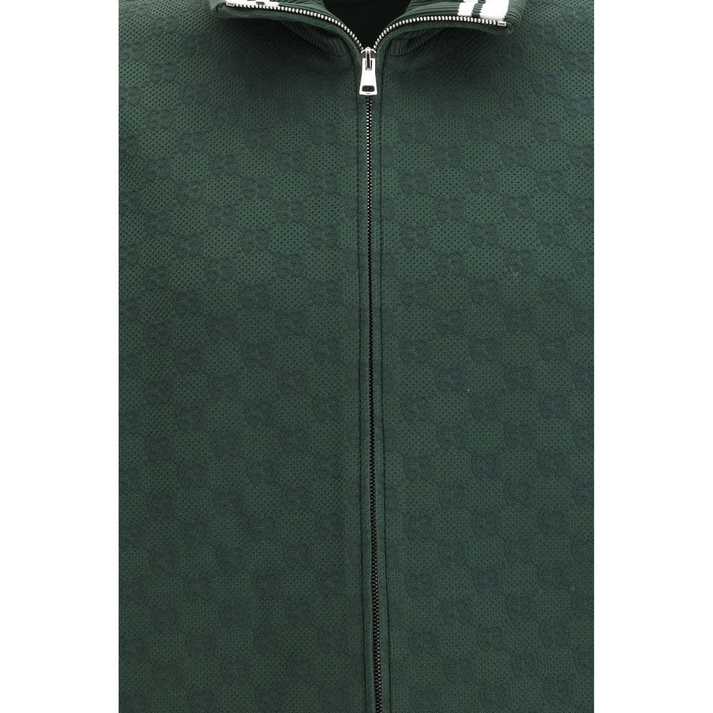 Indulge in the Gucci Bicolor Polyamide Shell Jacket, a masterclass in luxury and craftsmanship, perfect for those who embody elegance and sophistication.