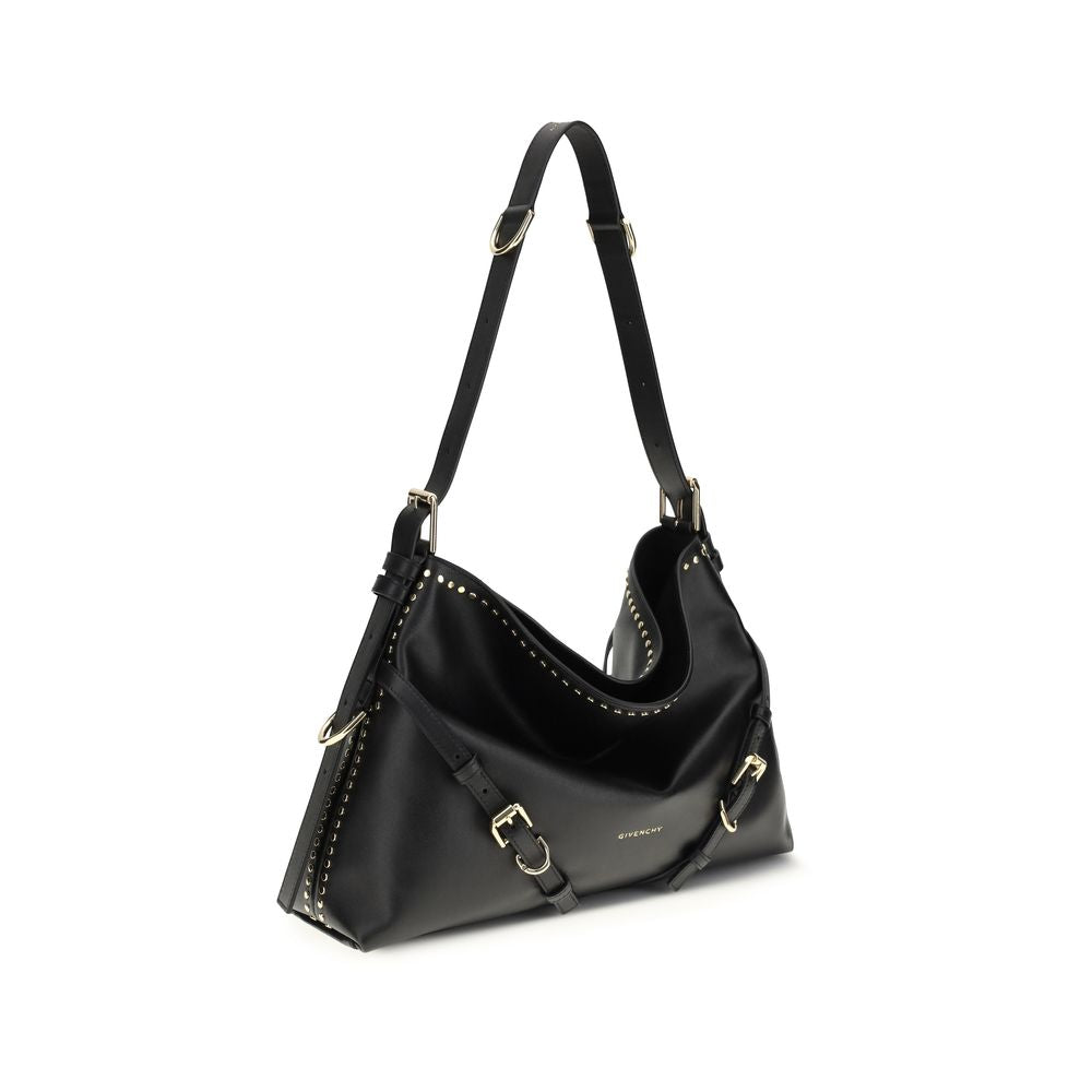 Givenchy Black Calf Leather Bos Taurus Handbag – Artisanal Luxury