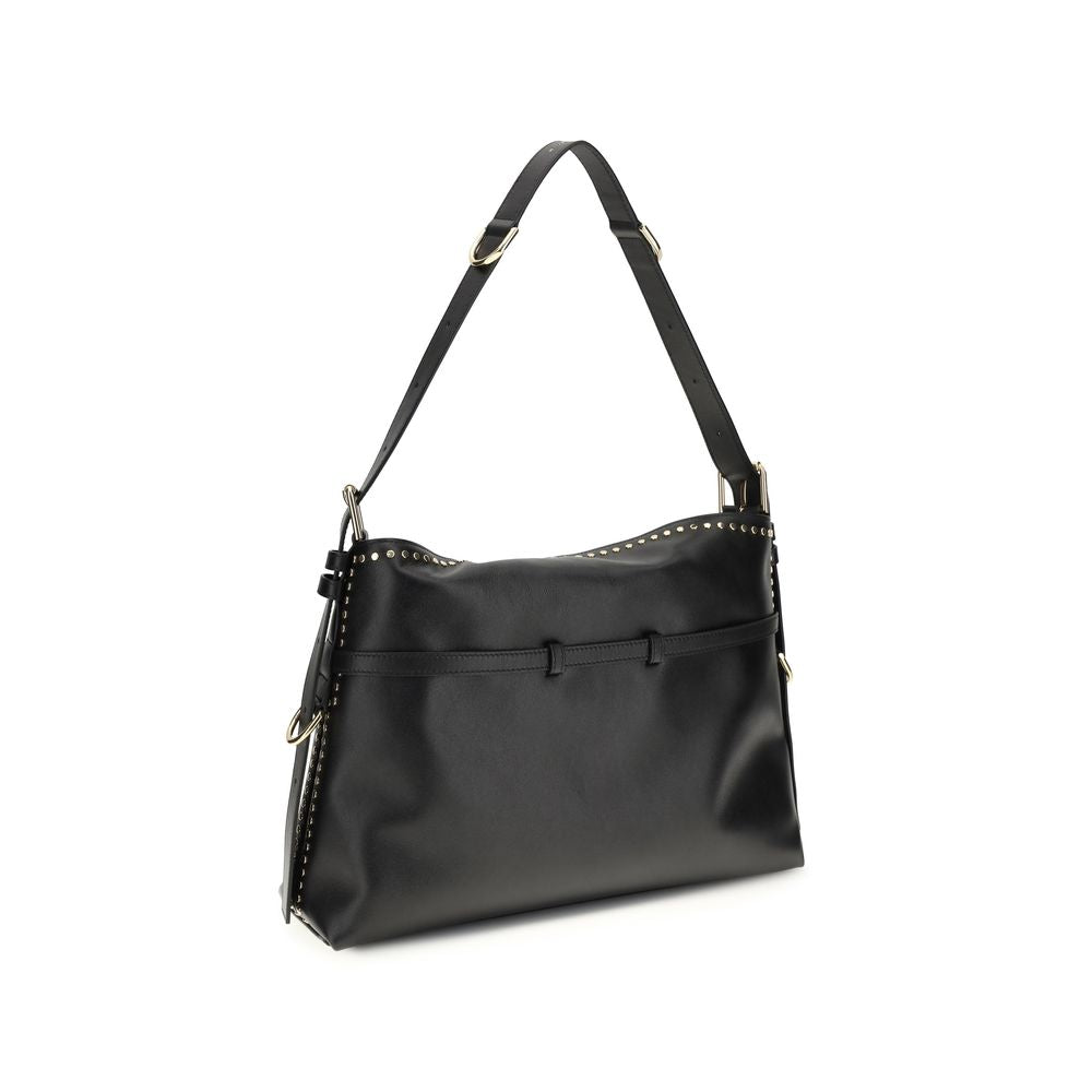 Givenchy Black Calf Leather Bos Taurus Handbag – Artisanal Luxury