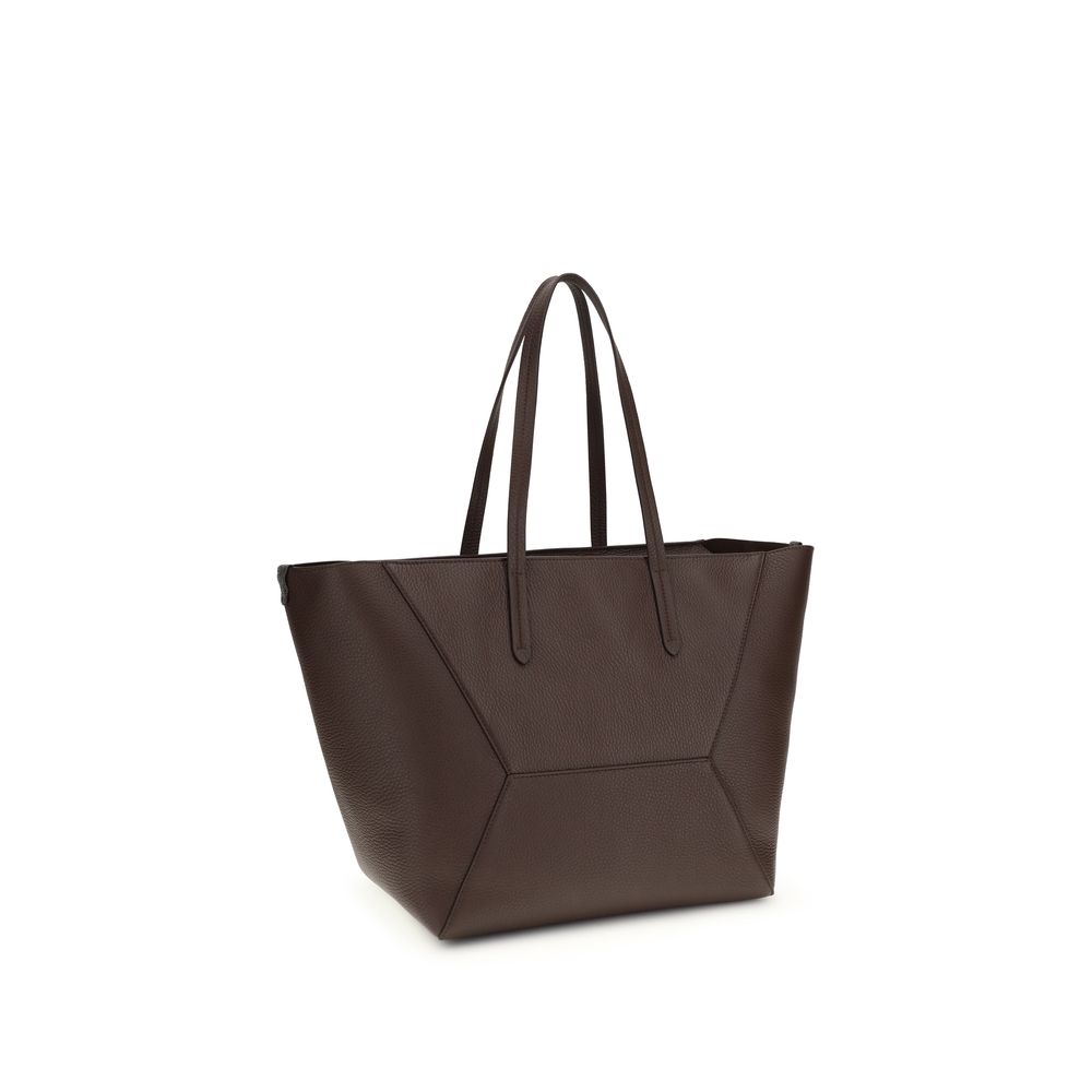 Brunello Cucinelli Bos Taurus Shoulder Bag - Artisanal Luxury