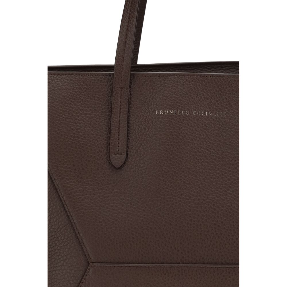 Brunello Cucinelli Bos Taurus Shoulder Bag - Artisanal Luxury