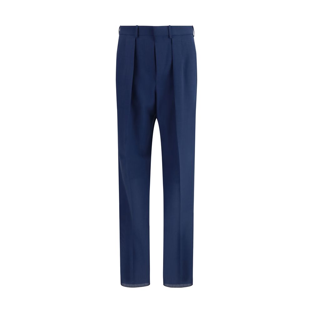 Experience the epitome of sophistication with Tom Ford Bicolor Wool Dress Pants, crafted from luxurious 100% wool, perfect for the discerning individual seeking timeless elegance.