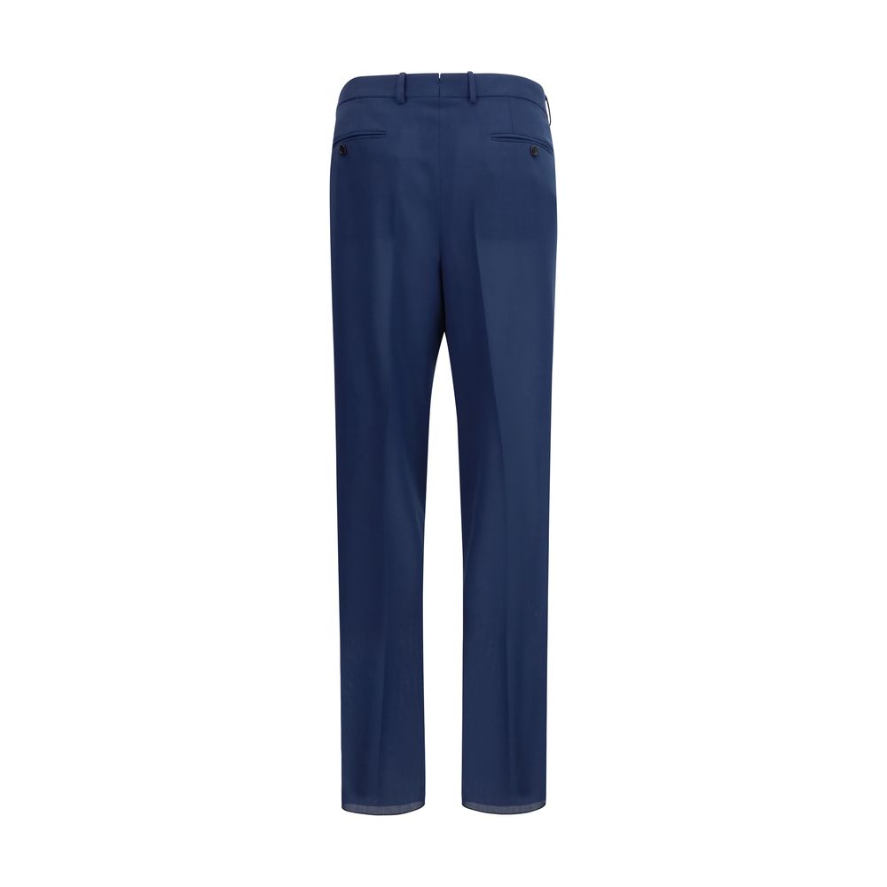 Indulge in the sophistication of Tom Ford Bicolor Wool Dress Pants, crafted from 100% wool, embodying timeless elegance and modern luxury for every discerning wardrobe.