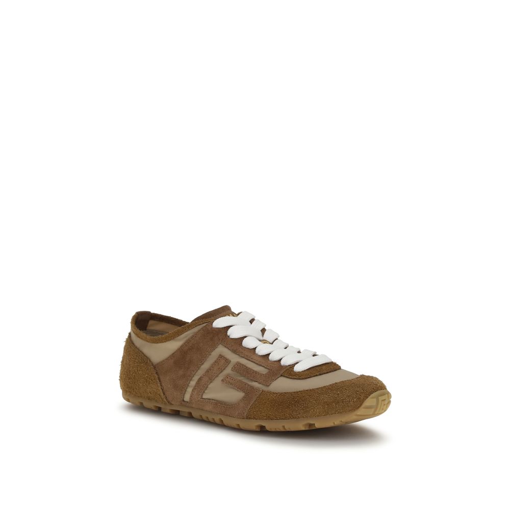 Experience the exquisite craftsmanship of Balmain's Beige Calf Leather Bos Taurus Athletic Sneakers, where luxury meets contemporary design for an elevated lifestyle.