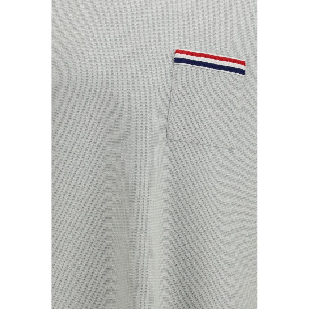 Thom Browne Gray Cotton T-Shirt - Luxe Essential for Discerning Style
