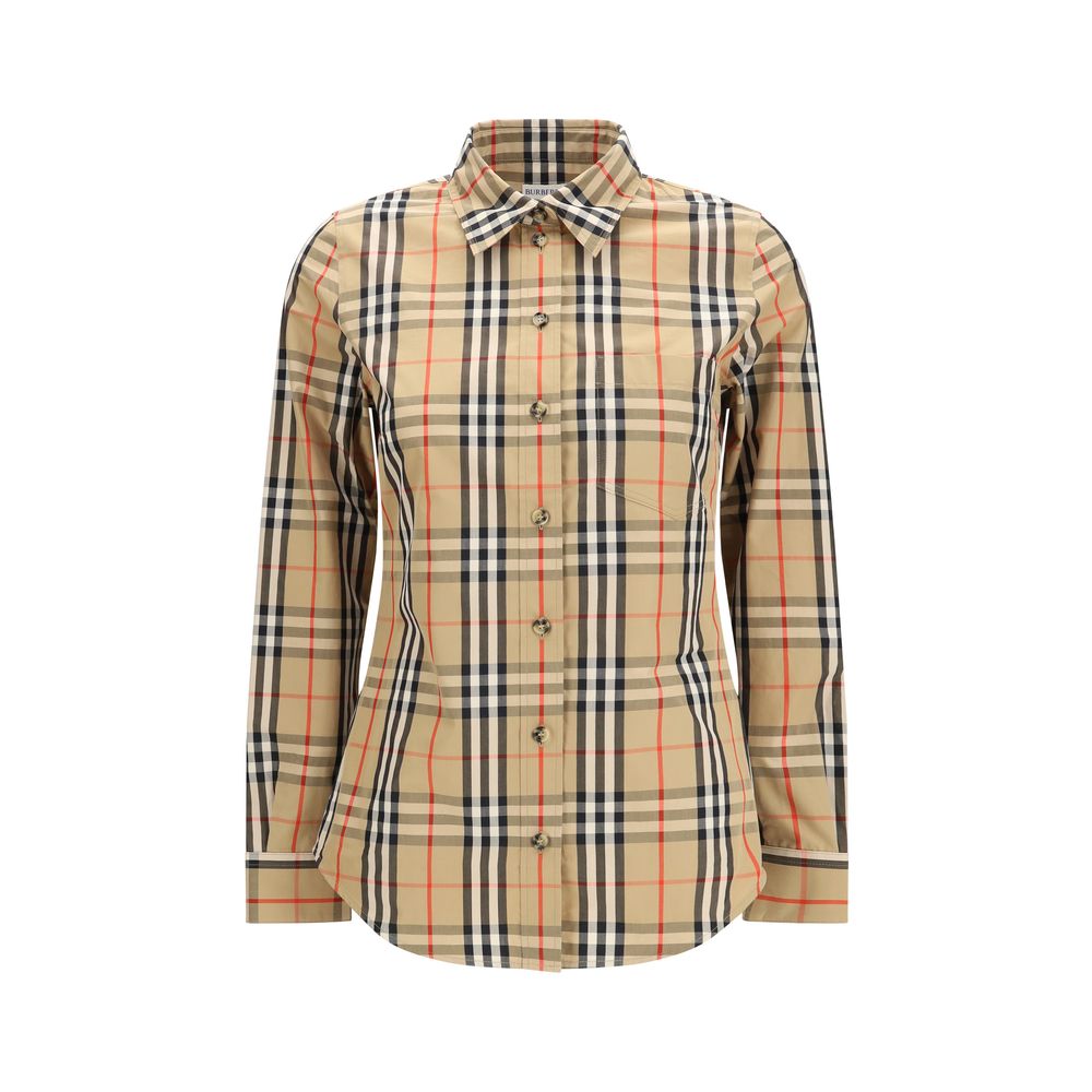 Burberry Multicolor Cotton Pattern Shirt - Designer Artistry