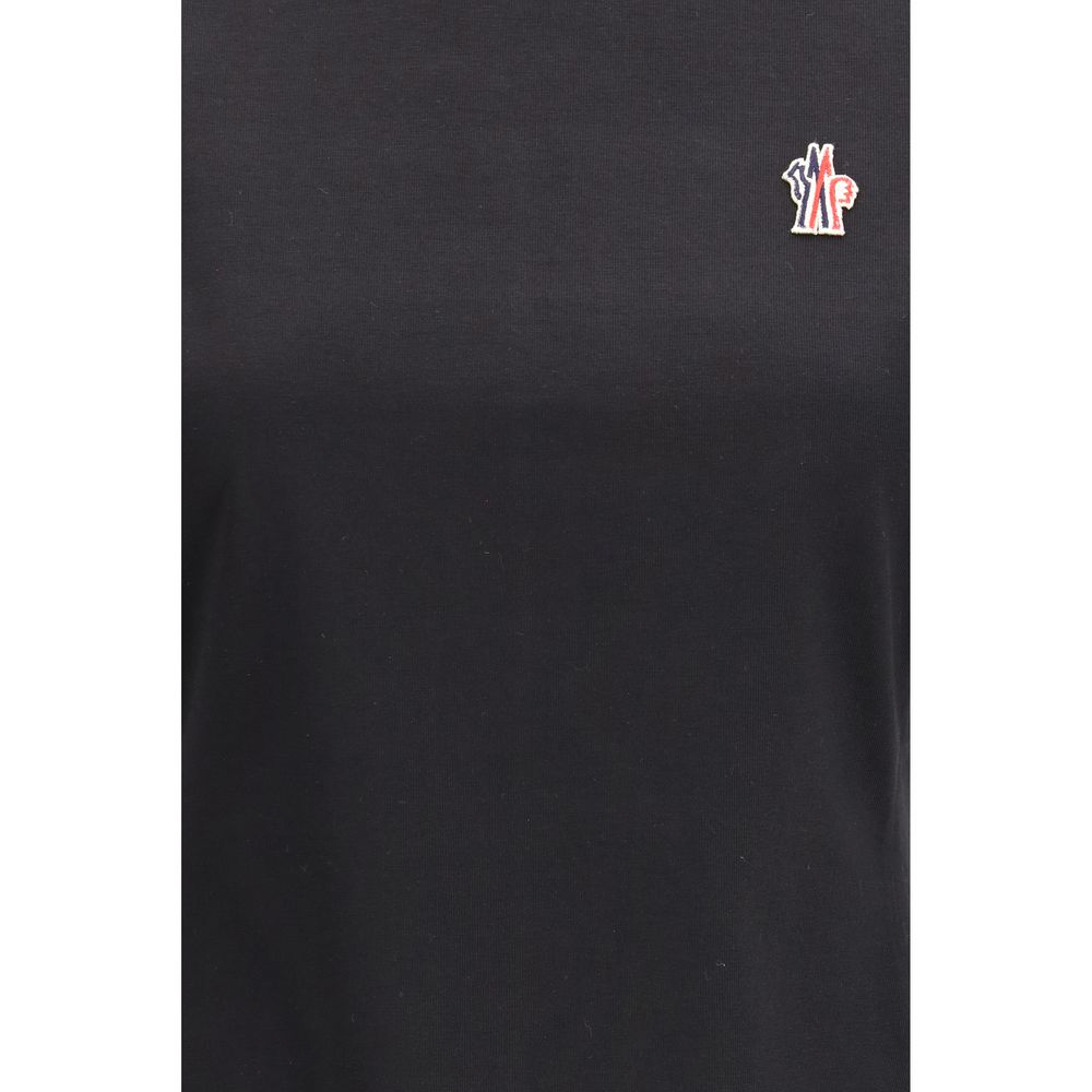 Moncler Grenoble Black Cotton T-Shirt - Luxury Everyday Essential