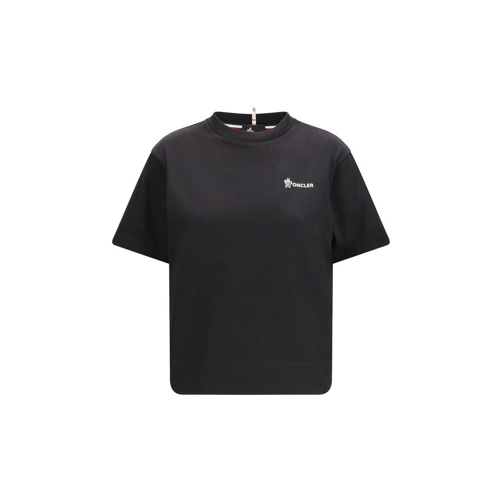 Moncler Grenoble Black Cotton T-Shirt - Timeless Luxury Essential