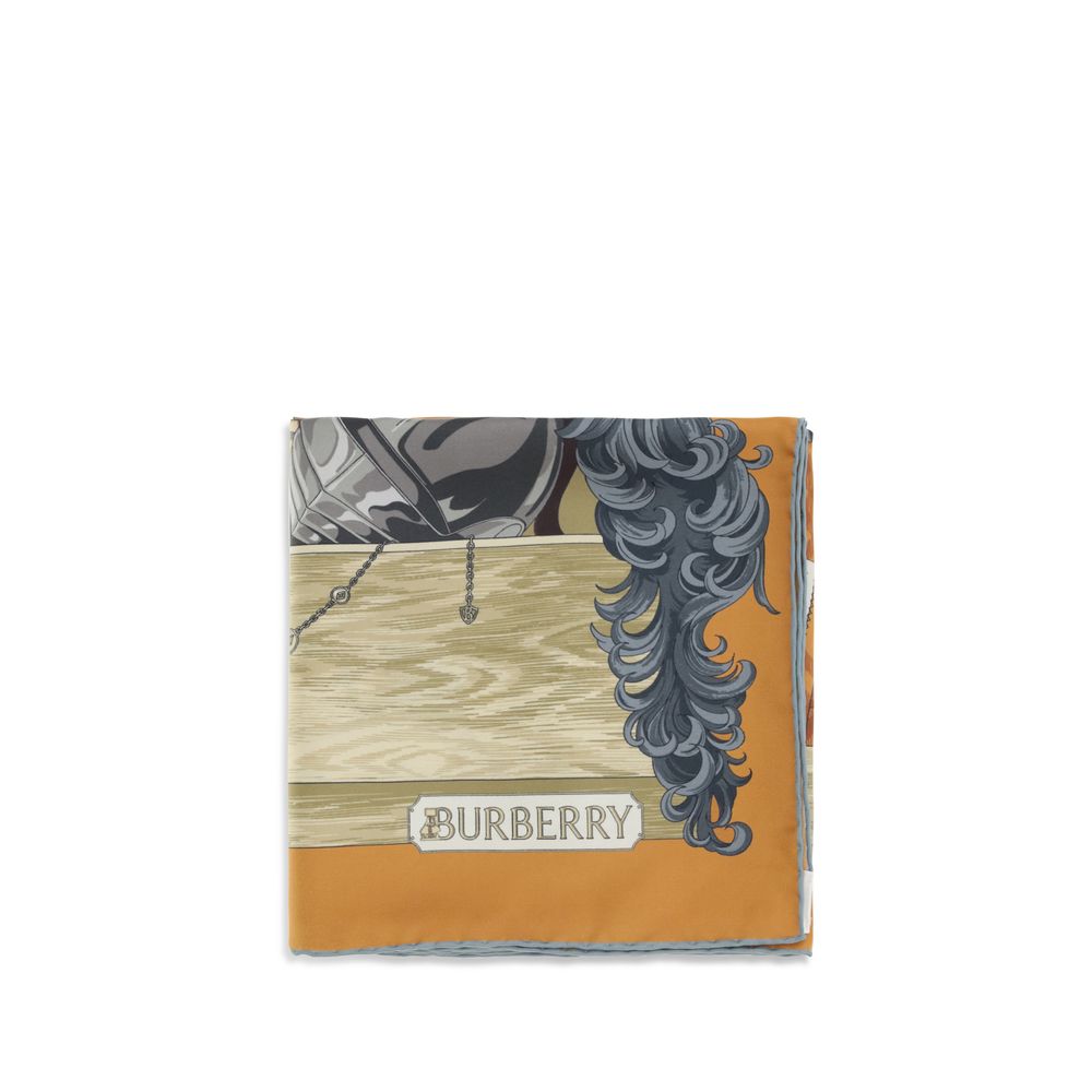 Burberry Multicolor Silk Scarf - Artisanal Luxury Accessory