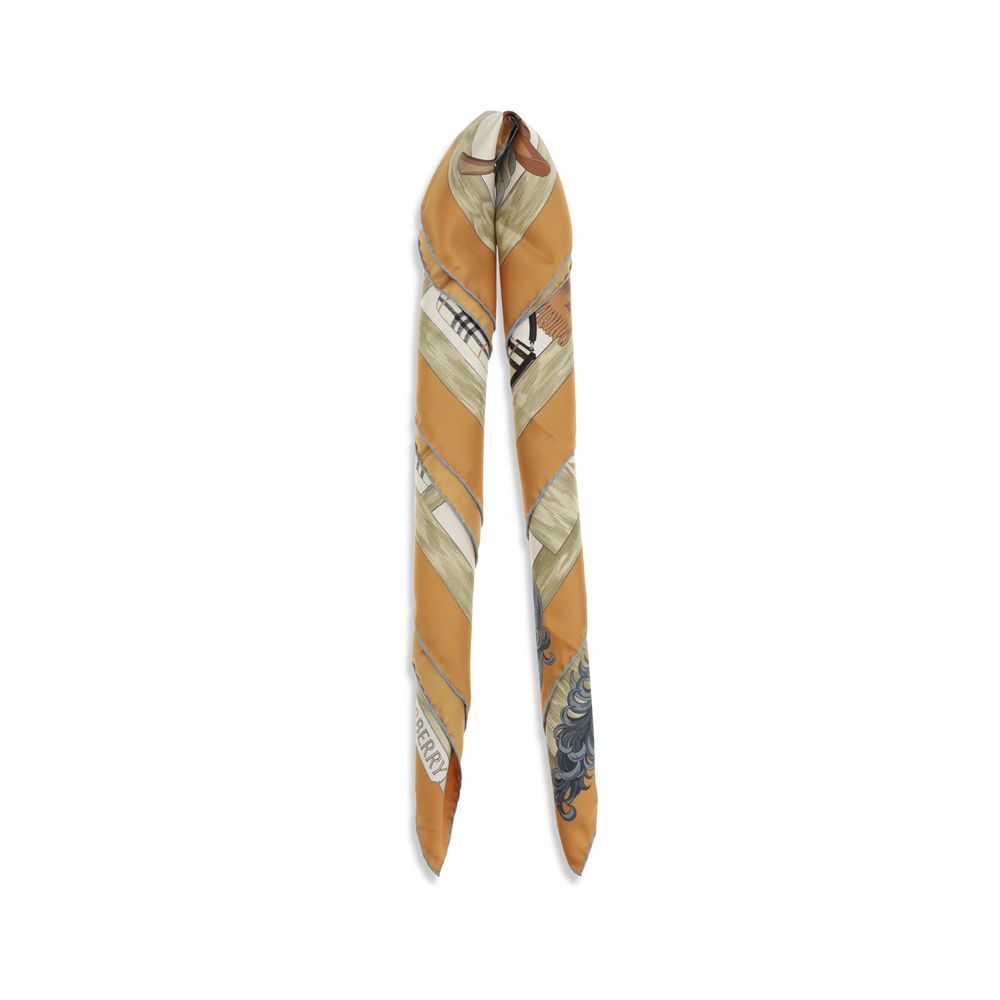 Burberry Multicolor Silk Scarf - Artisanal Luxury Accessory