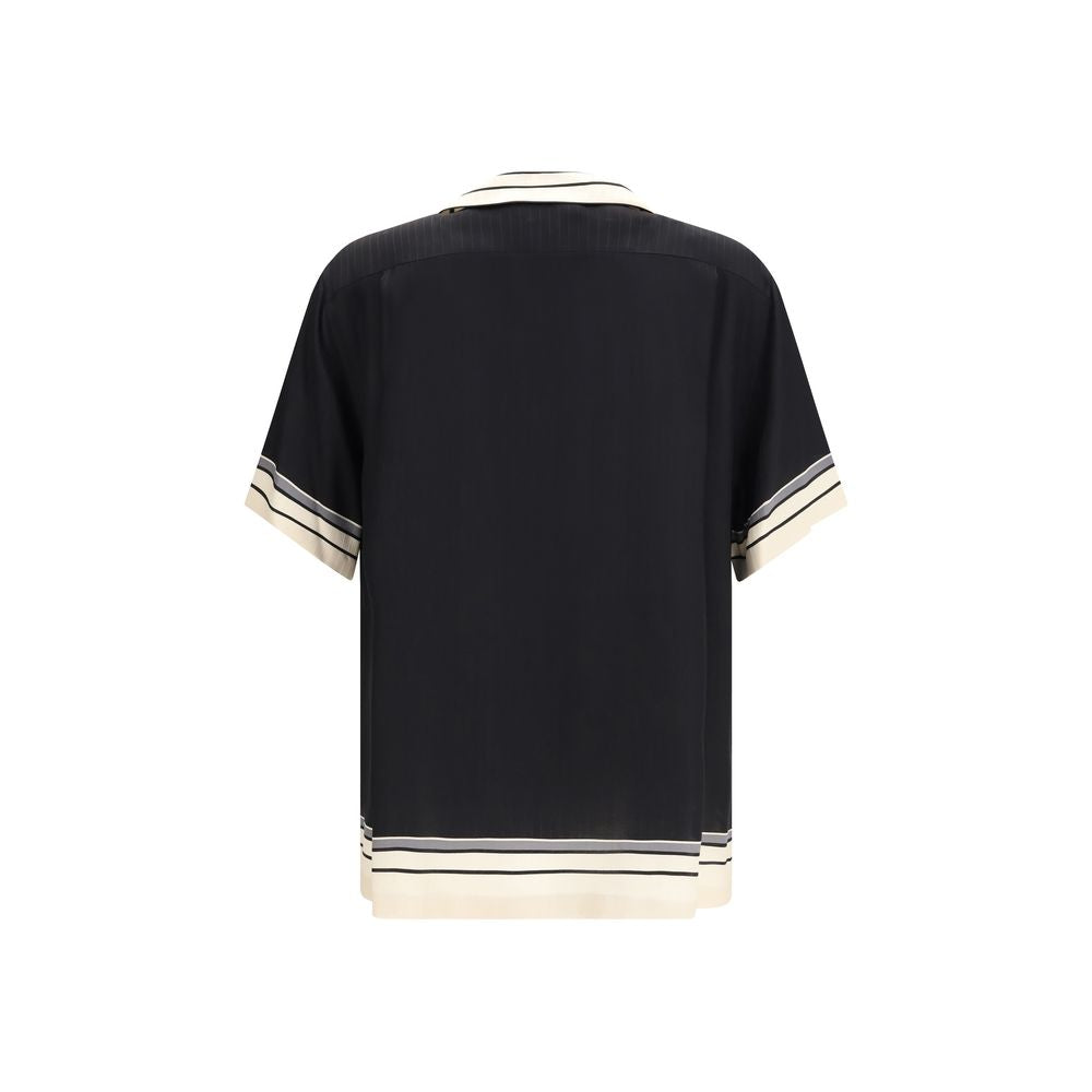 Dolce & Gabbana Silk Pattern Shirt - Timeless Luxury Statement