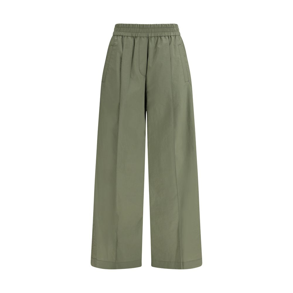 Elevate your wardrobe with Brunello Cucinelli Bicolor Cotton Casual Pants, a blend of luxury and comfort, designed for the discerning individual who values timeless elegance.