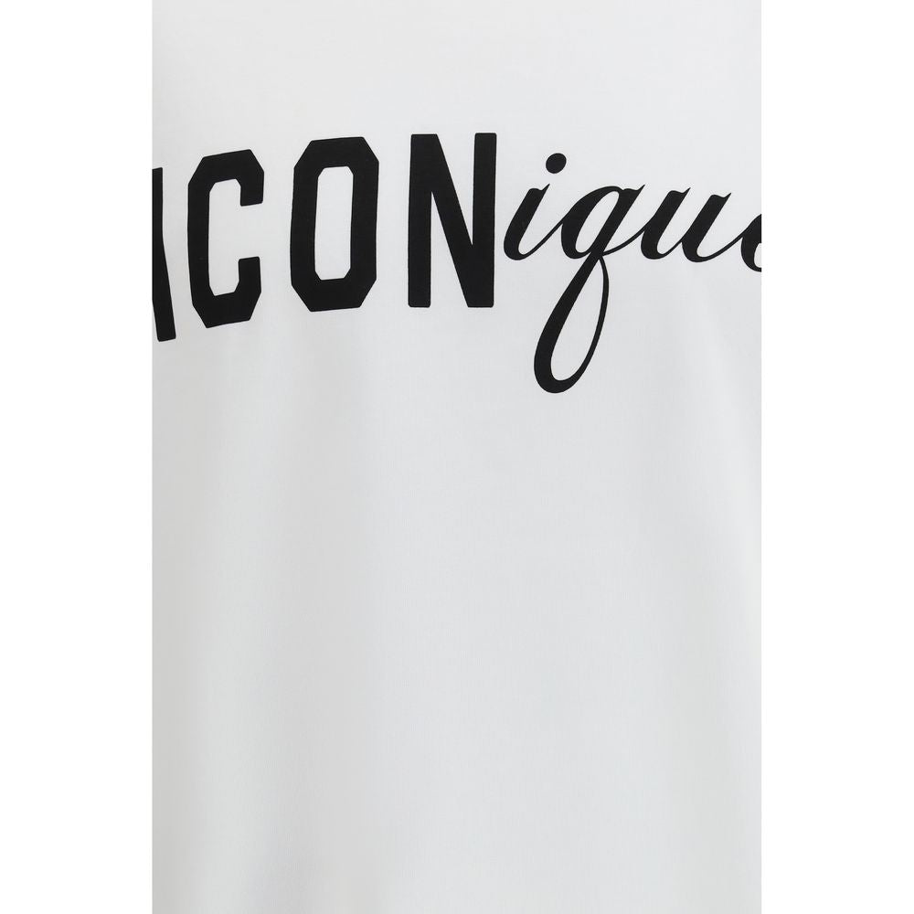 Dsquared² White Cotton T-Shirt - Luxury Fashion Statement