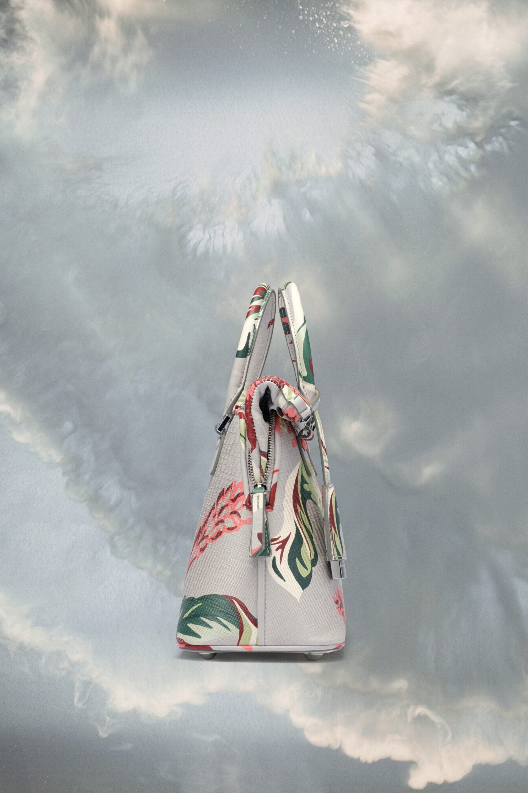 Maison Margiela Gray Fibres Crossbody Bag