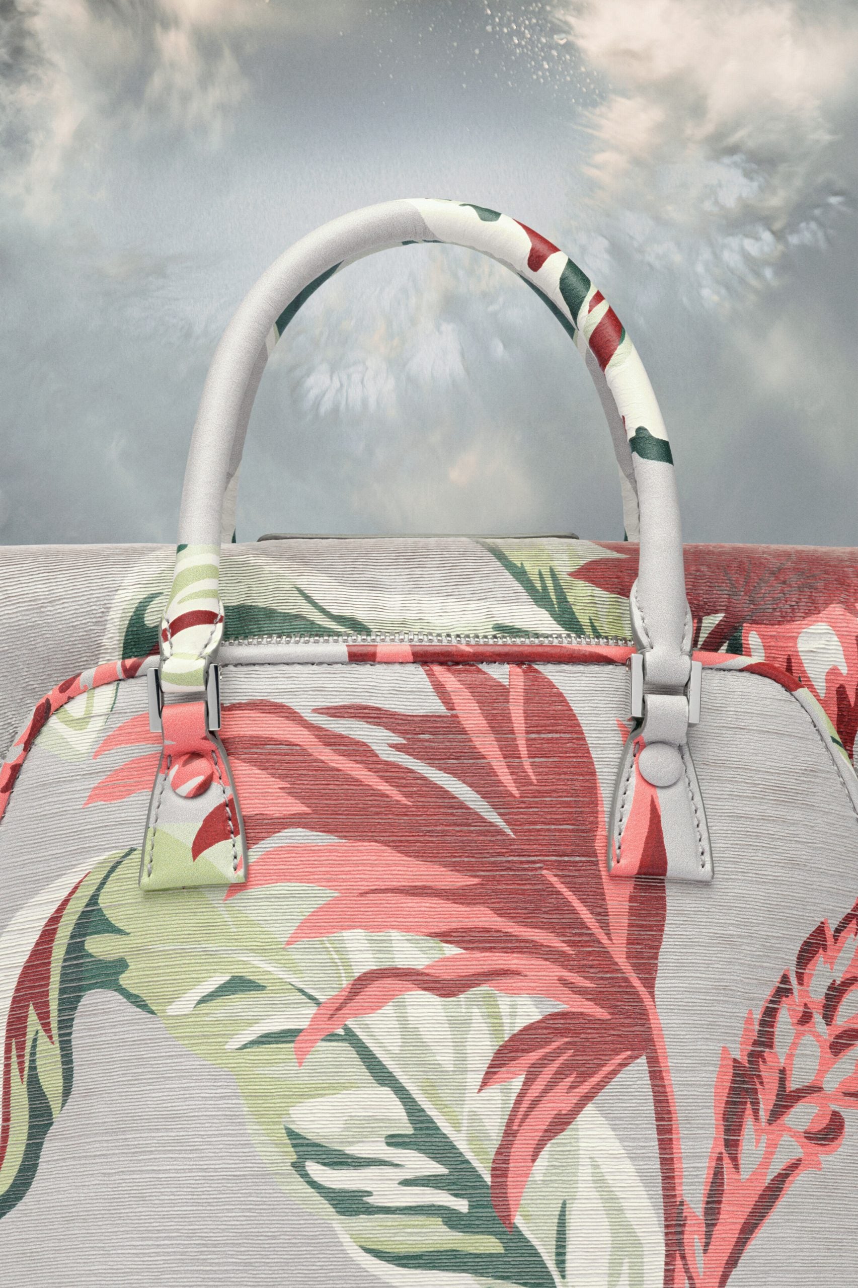 Maison Margiela Gray Fibres Crossbody Bag