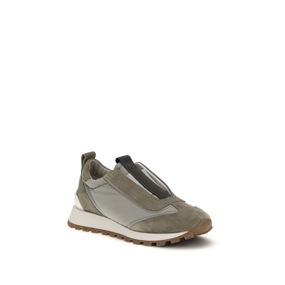 Brunello Cucinelli Bicolor Polyester Sneakers - Elevate Your Elegance