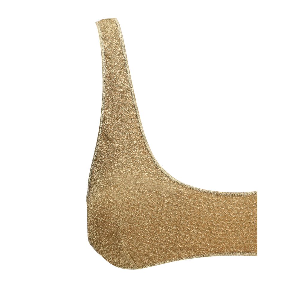 Oséree Gold Polyamide Bikini - Chic Luxury Swimwear for All