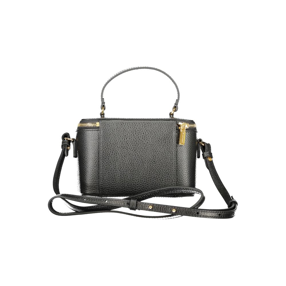 Coccinelle Black Leather Handbag - Timeless Italian Luxury