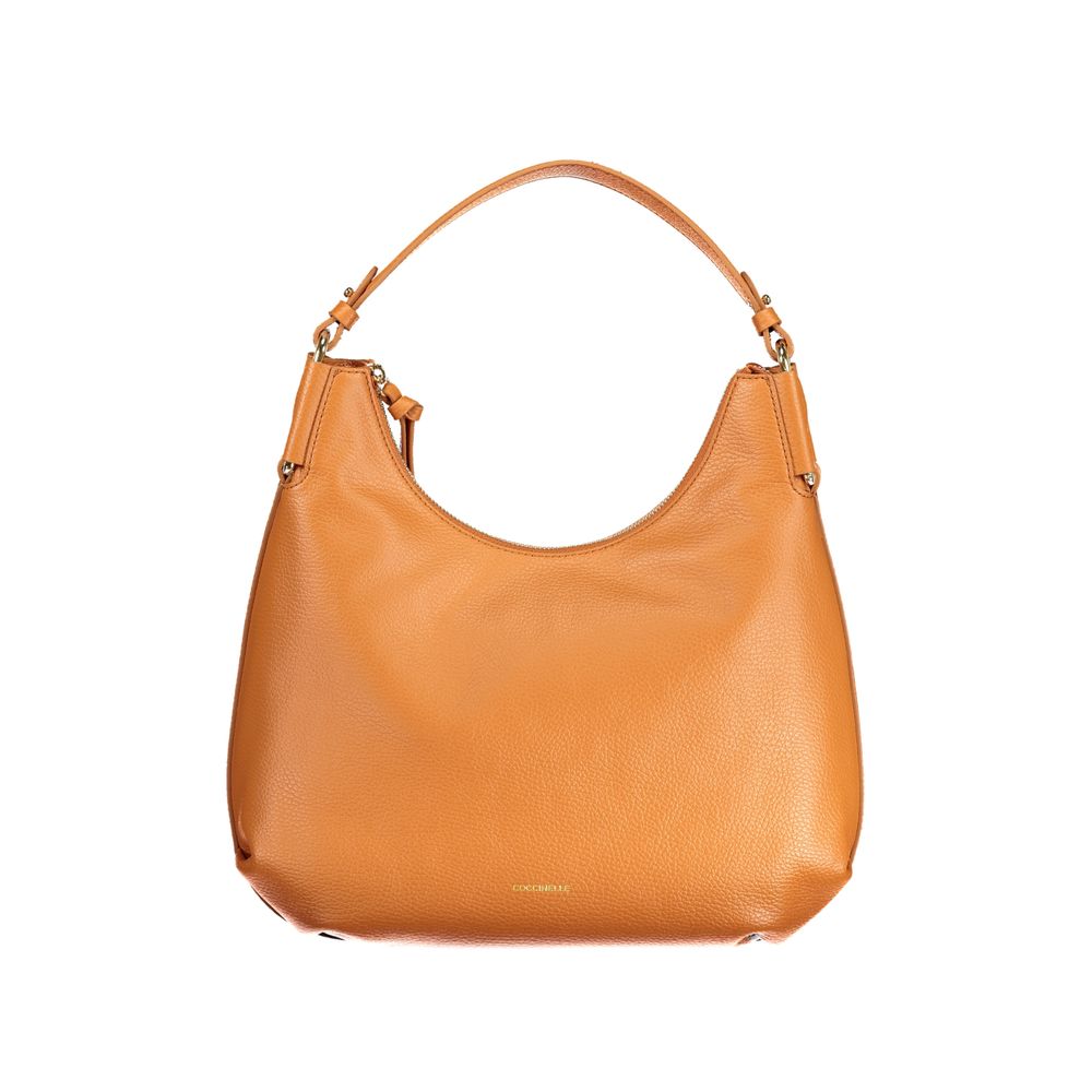 Coccinelle Arancione Pelle Handbag - Artisanal Luxury Accessory