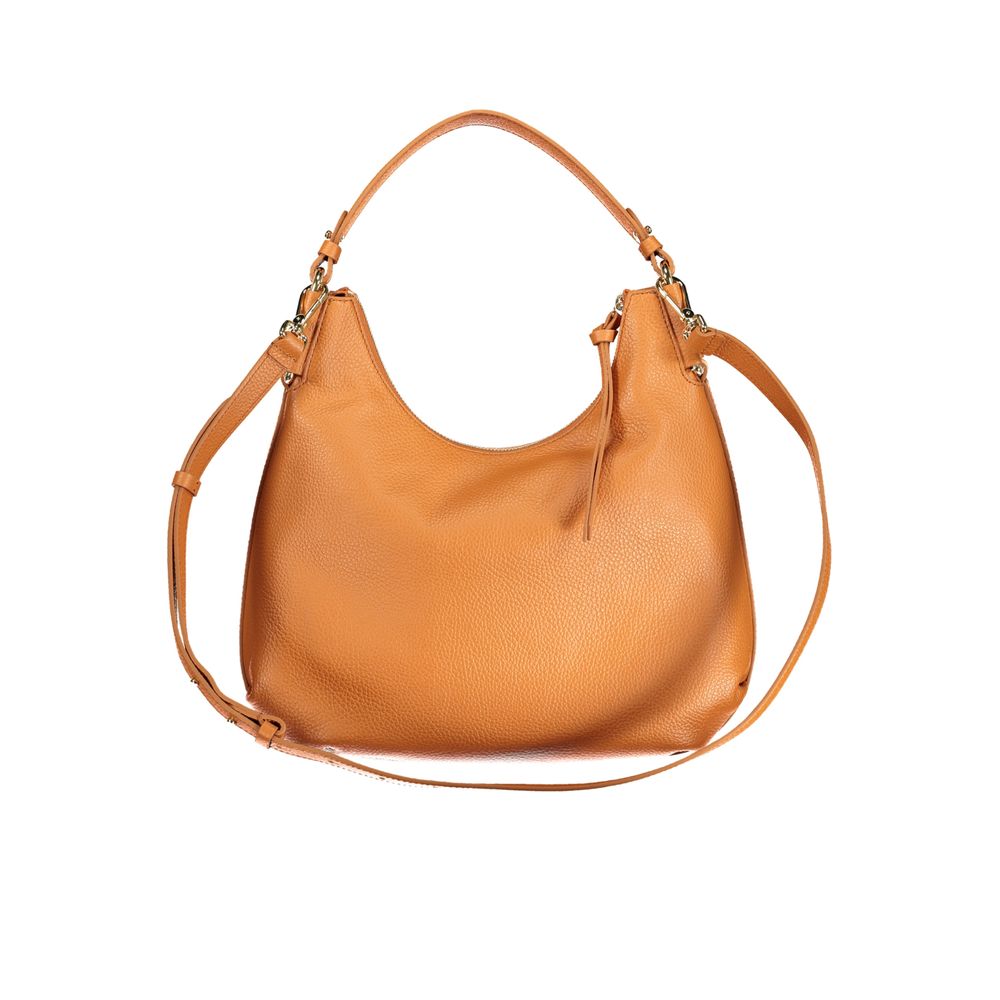 Coccinelle Arancione Pelle Handbag - Artisanal Luxury Accessory