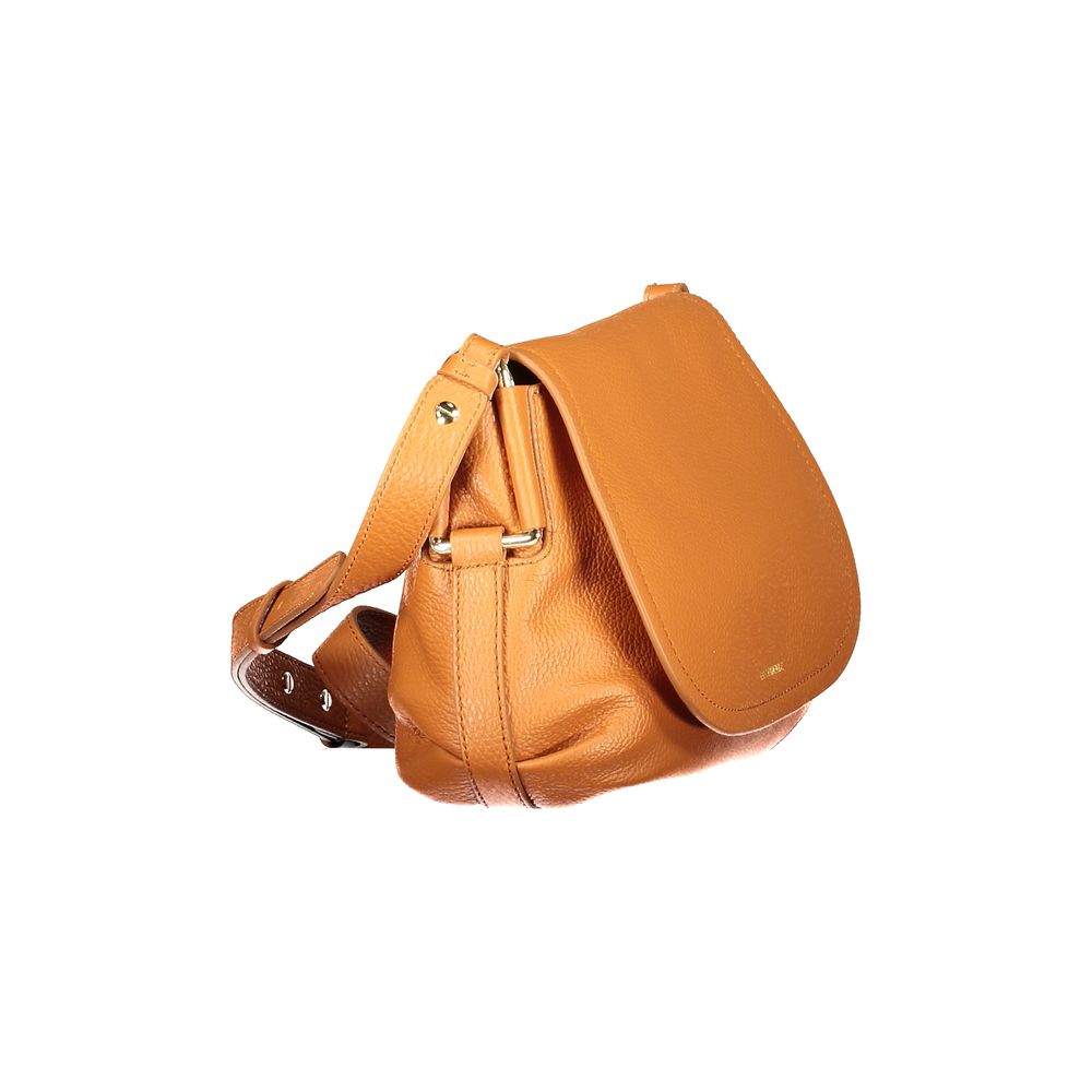Coccinelle Arancione Pelle Handbag - Artisanal Luxury Accessory
