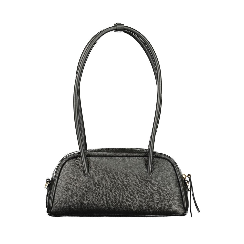Coccinelle Black Leather Handbag - Exquisite Luxury Accessory