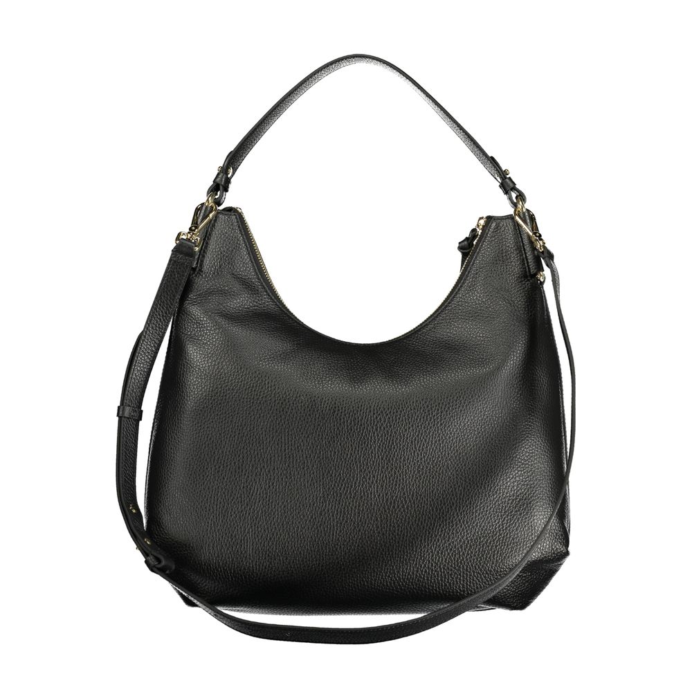 Coccinelle Nero Pelle Handbag - Timeless Italian Luxury Elegance